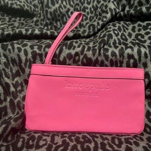* KATE SPADE * Wristlet - Hot Pink